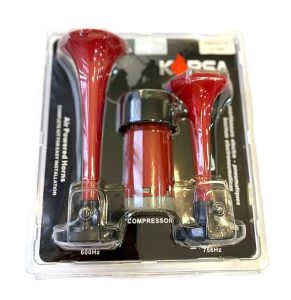 TWIN RED TONE AIR HORN