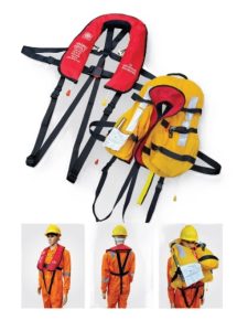 Double Chamber Inflatable Life Jacket – 150N (MED/SOLAS Approved)
